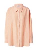 A-VIEW Bluse  orange / hvid