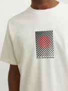 R.D.D. ROYAL DENIM DIVISION Bluser & t-shirts  lysegrå / blodrød / sort