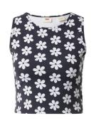 LEVI'S ® Overdel 'Stellar Crop Tank'  sort / hvid