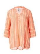 Sublevel Bluse  abrikos / pastelorange / mørkeorange