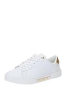 TOMMY HILFIGER Sneaker low 'CHIC'  guld / hvid