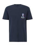 Tommy Jeans Bluser & t-shirts 'FUN NOVELTY 2'  kit / blå / marin / blodrød