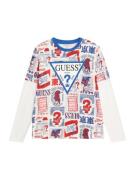 GUESS Shirts  blå / rød / sort / hvid