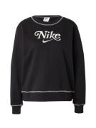 Nike Sportswear Sweatshirt  sort / hvid