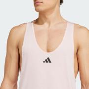 ADIDAS PERFORMANCE Funktionsskjorte 'Workout Stringer'  pastelpink / sort