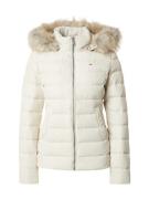 Tommy Jeans Vinterjakke  lysebeige