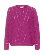 Kaffe Pullover 'Jolie'  magenta / mørk pink