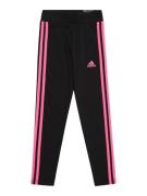 ADIDAS SPORTSWEAR Sportsbukser 'TIG'  pink / sort