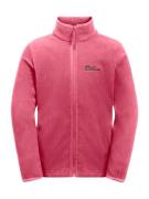 JACK WOLFSKIN Funktionsfleecejakke 'Taunus'  pink / sort