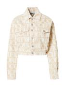 Fiorucci Overgangsjakke  beige / lysebrun / hvid