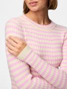 PIECES Pullover 'PCCrista'  creme / pink