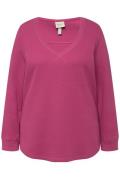 Ulla Popken Sweatshirt  fuchsia