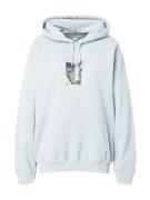 BDG Urban Outfitters Sweatshirt 'SMASH THE SYSTEM'  lyseblå / pastelgul / grå / sort