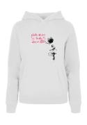 Merchcode Sweatshirt 'Dream Big'  pink / sort / hvid