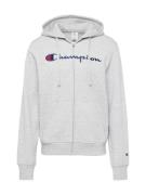 Champion Authentic Athletic Apparel Sweatjakke  navy / grå-meleret / rød