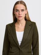 ICHI Blazer 'Kate'  oliven / sort