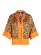 Karl Lagerfeld Bluse  orange / sort