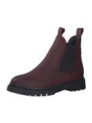 Tamaris Chelsea Boots  vinrød