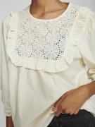 VILA Bluse  creme