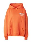 OH APRIL Sweatshirt  orangerød / hvid