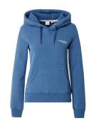 Superdry Sweatshirt 'ESSENTIAL'  himmelblå / hvid