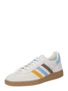 ADIDAS ORIGINALS Sneaker low 'HANDBALL SPEZIAL'  lyseblå / brun / sennep / naturhvid