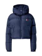 Tommy Jeans Vinterjakke 'ALASKA'  navy / rød / hvid