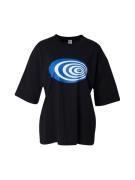 Reebok Bluser & t-shirts 'HYPNOSIS'  blå / sort / hvid