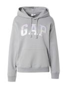 GAP Sweatshirt 'HERITAGE'  grå / sølv