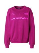 Jordan Sweatshirt 'BRKLN'  pink / bordeaux