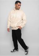 Dropsize Sweatshirt  beige / hvid