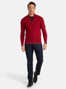 Jacey Quinn Cardigan  bordeaux / sort / hvid