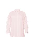 Persona by Marina Rinaldi Bluse 'FEBO'  pastelpink / hvid