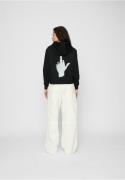 Miss Tee Sweatshirt 'I Dont Give A'  grå / sort