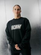 FCBM Sweatshirt 'Dian'  sort / hvid