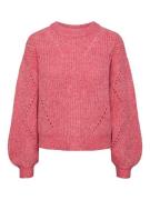 PIECES Pullover 'FINKA'  pink-meleret