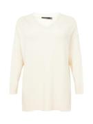 Vero Moda Curve Pullover i overstørrelse 'Gold Pink'  elfenben