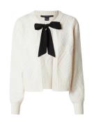 FRENCH CONNECTION Cardigan 'KITTY'  sort / offwhite