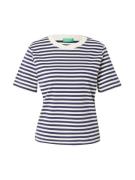 UNITED COLORS OF BENETTON Shirts  navy / hvid