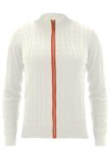 Giorgio di Mare Cardigan  ecru / orange