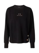 ARMANI EXCHANGE Sweatshirt  guld / sort