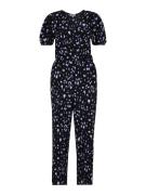 Dorothy Perkins Petite Jumpsuit  navy / lyselilla