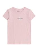 Calvin Klein Jeans Bluser & t-shirts  rosé / sort / hvid