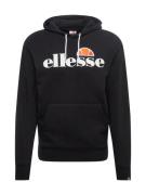 ELLESSE Sweatshirt 'Gottero'  orange / orangerød / sort / hvid