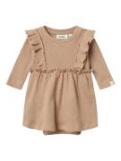 Lil'Atelier Kjole  beige