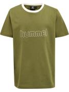 Hummel Shirts  oliven / hvid