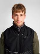 Newline Sportsvest 'PACE GILET'  grøn / sort / hvid