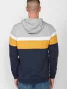 KOROSHI Sweatshirt  navy / gul / grå-meleret / hvid