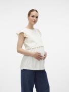 MAMALICIOUS Shirts 'ERICA JUNA'  offwhite