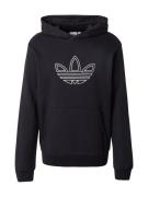 ADIDAS ORIGINALS Sweatshirt  sort / hvid